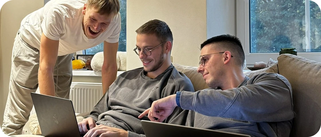 Team working together